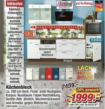 Poco Küchenblock Angebot