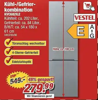 Poco Kühl Gerfrier Kombination Angebot