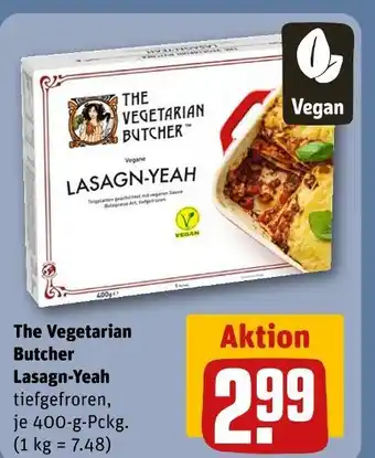 REWE The vegetarian butcher lasagn-yeah Angebot