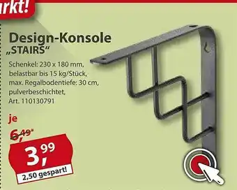 Sonderpreis Baumarkt Design-konsole „stairs“ Angebot