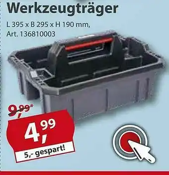 Sonderpreis Baumarkt Werkzeugträger Angebot