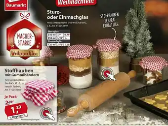 Sonderpreis Baumarkt Sturz- Oder Einmachglas Angebot