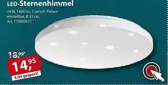 Sonderpreis Baumarkt Led-sternenhimmel Angebot