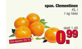 Edeka Scherer Clementinen Angebot