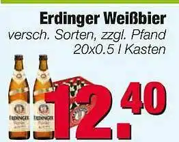 Edeka Scherer Erdinger Weißbier Angebot