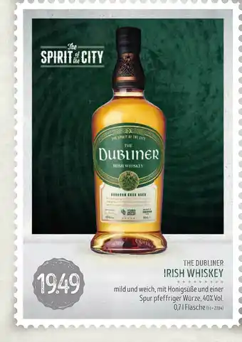 Edeka Struve The Dubliner Irish Whiskey Angebot