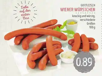 Edeka Struve Gutfleisch Wiener Würstchen Angebot