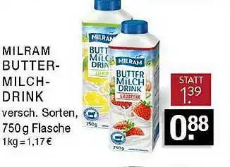 Edeka Zurheide Milram Butter Milch Drink Angebot