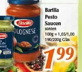 inkoop Barilla Pesto Saucen Angebot