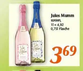 inkoop Jules Mumm Angebot