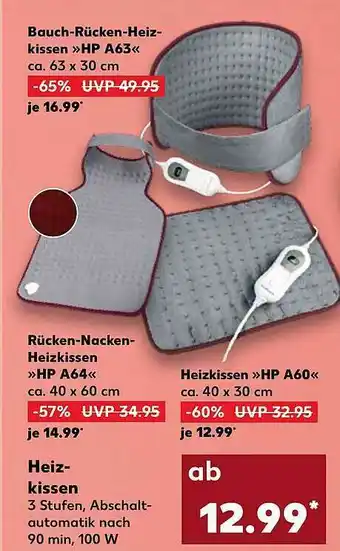 Kaufland Bauch-rücken-heiz Kissen >hp A63< Angebot