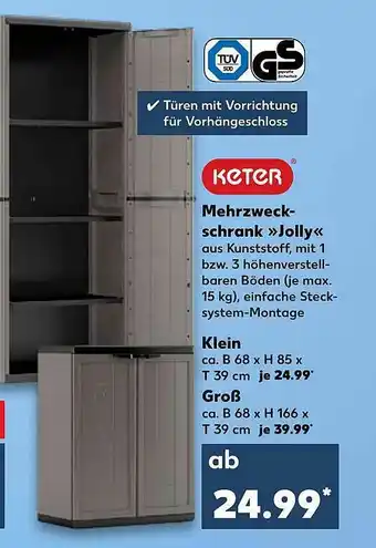 Kaufland Keter Mehrzweckschrank Jolly Angebot