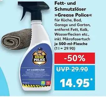 Kaufland Fett- Und Schmutzlöser „grease Police“ Angebot