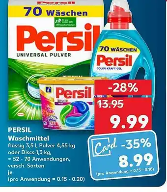 Kaufland Persil Waschmittel Angebot