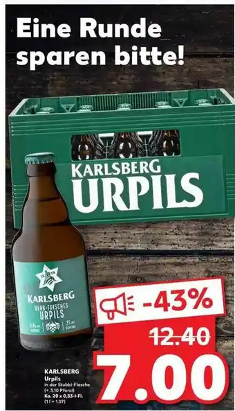 Kaufland Karlsberg Urpils Angebot