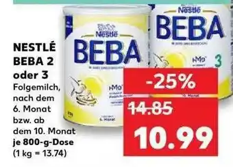 Kaufland Nestlé Beba2 Oder 3 Angebot