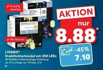 Kaufland Liv&bo Drahtlichterbündel Mit 200 Leds Angebot