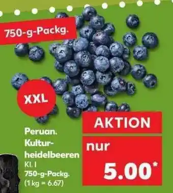 Kaufland Kultur-heidelbeeren Angebot