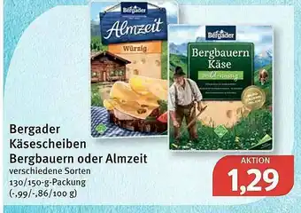 Feneberg Bergader Käsescheiben Bergbauern Oder Almzeit Angebot