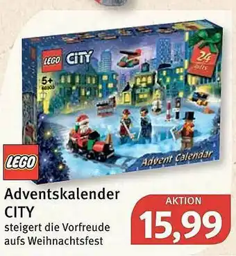 Feneberg Lego Adventskalender City Angebot