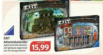 Feneberg Exit Adventskalender Angebot