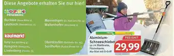 Feneberg Aluminium Schneeschieber Angebot