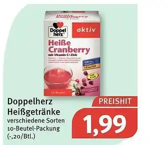 Feneberg Doppelherz Heißgetränke Angebot