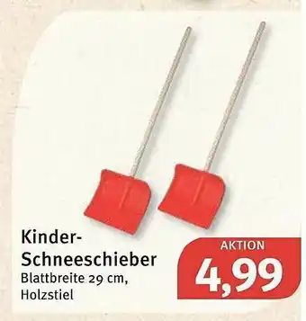 Feneberg Kinder Schneeschieber Angebot