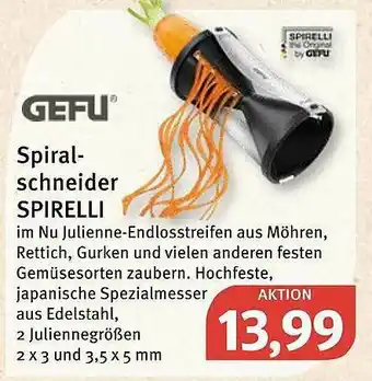 Feneberg Gefu Spiral Schneider Spirelli Angebot