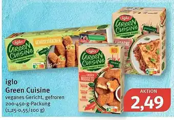 Feneberg Iglo Green Cuisine Angebot