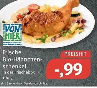 Feneberg Frische Bio-hähnchenschenkel Angebot