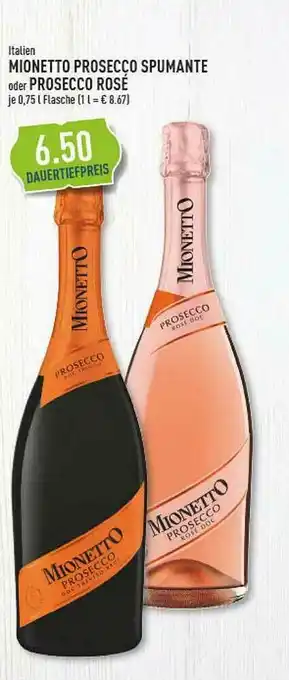 Marktkauf Mionetto Prosecco Spumante Oder Prosecco Rosé Angebot