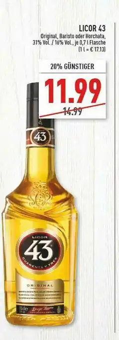 Marktkauf Licor 43 Angebot