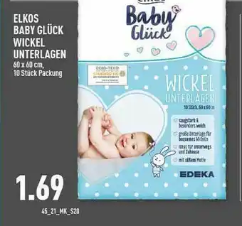 Marktkauf Elkos Baby Glück Wickel Unterlagen Angebot