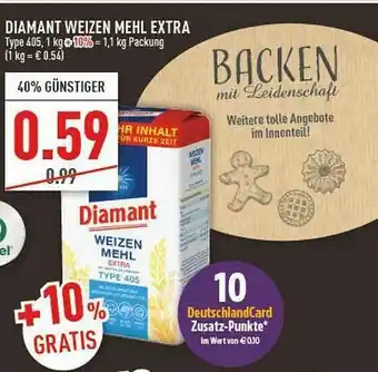 Marktkauf Diamant Weizen Mehl Extra Angebot