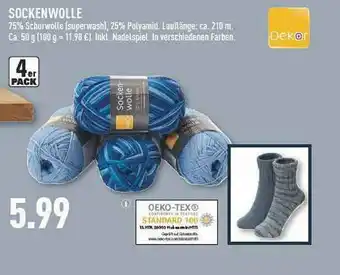 Marktkauf Sockenwolle Dekor Angebot