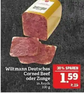 Marktkauf Wiltmann Deutsches Corned Beef Oder Zunge Angebot