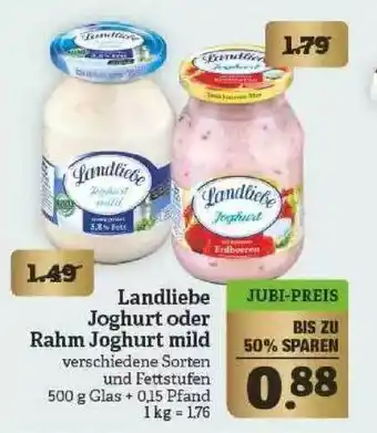 Marktkauf Landliebe Joghurt Oder Rahm Joghurt Mild Angebot