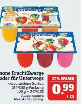 Marktkauf Danone Fruchtzwerge Oder Für Unterwegs Angebot