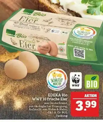 Marktkauf Edeka Bio Wwf 10 Frische Eier Angebot