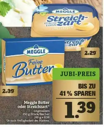 Marktkauf Meggle Butter Oder Streichzart Angebot