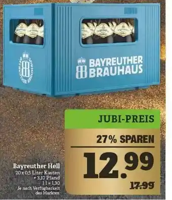 Marktkauf Bayreuther Hell Angebot