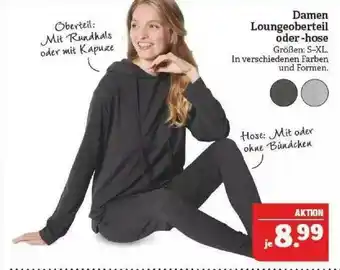 Marktkauf Damen Loungeoberteil Oder -hose Angebot