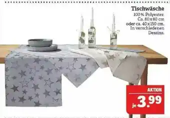 Marktkauf Tischwäsche Angebot