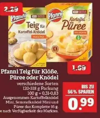 Marktkauf Pfanni Teig Für Klöße Püree Oder Knödel Angebot