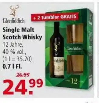 Multi Markt Glenfiddich Single Malt Scotch Whisky Angebot