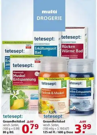 Multi Markt Tetesept: Gesundheitsbad Angebot