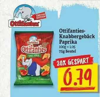 NP Discount Ottifanties-knabbergebäck Paprika Angebot