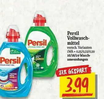 NP Discount Persil Vollwaschmittel Angebot