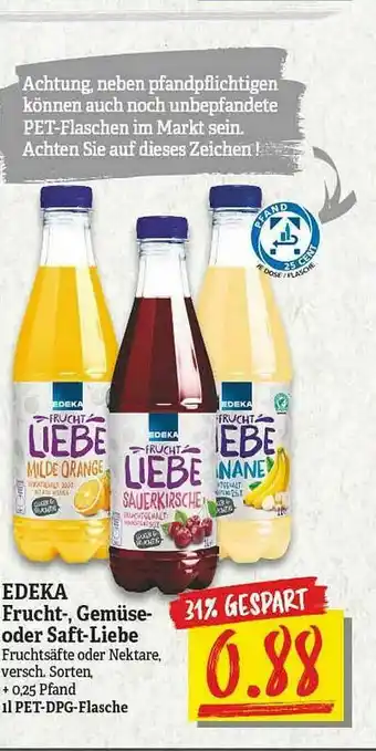 NP Discount Edeka Frucht-, Gemüse- Oder Saft-liebe Angebot